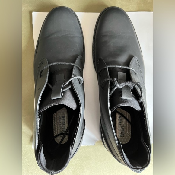 Kenneth Cole Techni Cole Mens Oxford Boot Shoes Black 11 - Picture 10 of 14